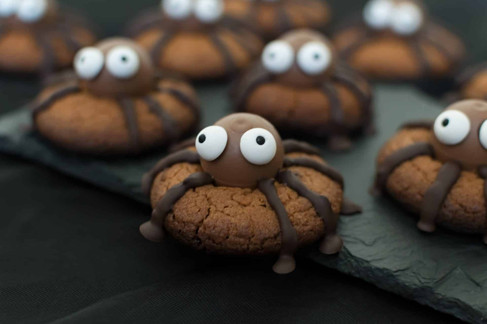 spider cookies