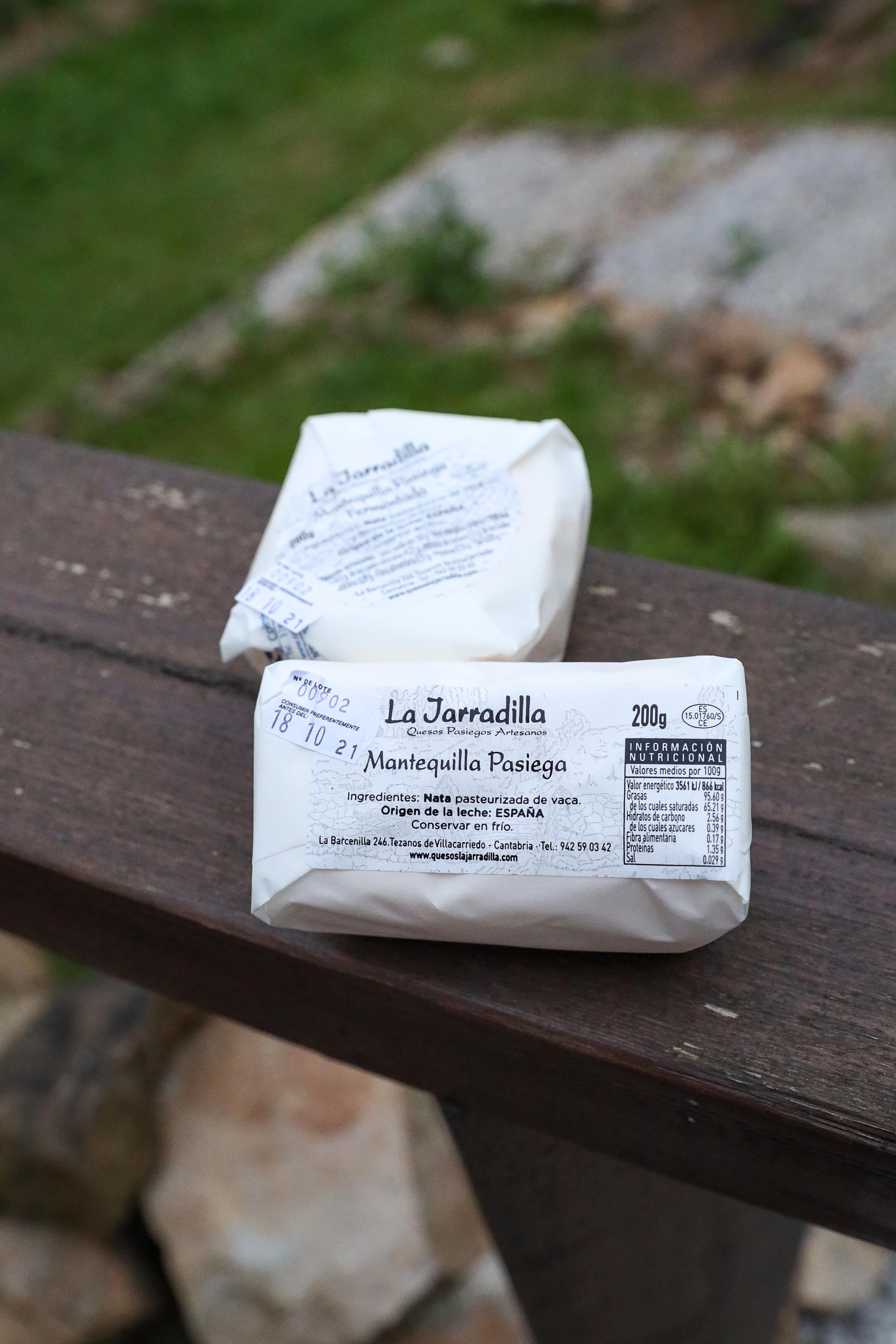 Butter "La Jarradilla" (Cantabria, Spain)