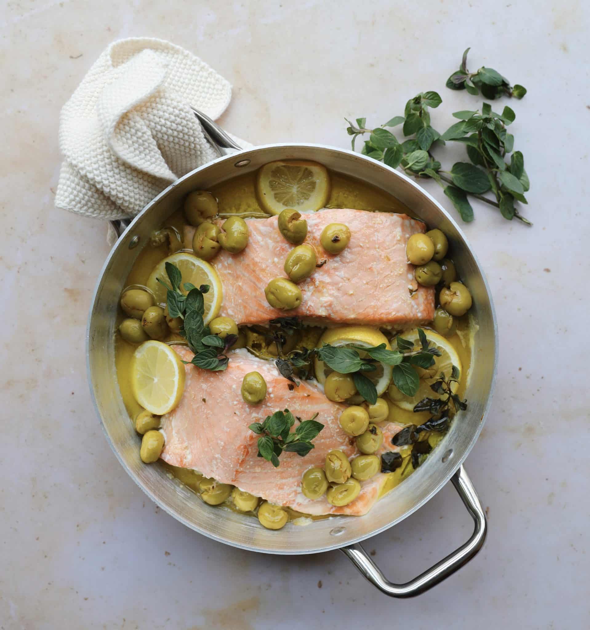 Salmón al horno